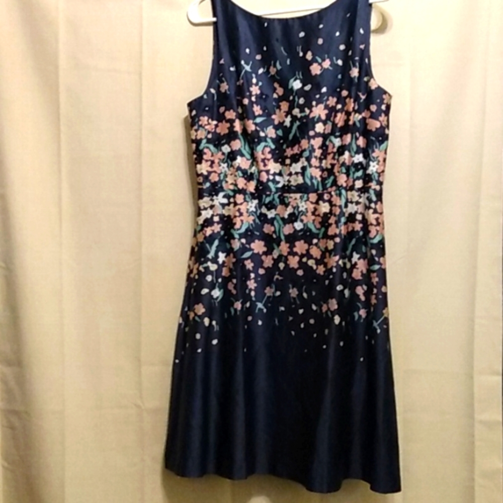 Blue Floral Loft dress